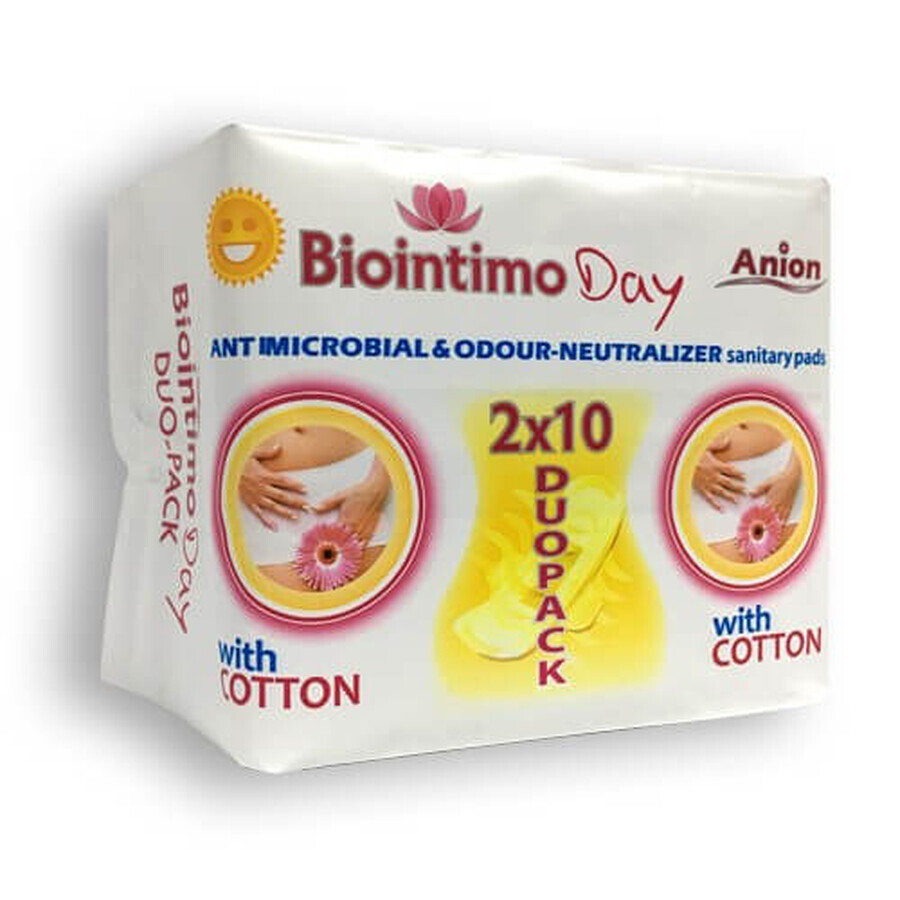 Biointimo Day duo-pack absorbents, 20 pieces, Denticare-Gate Kft