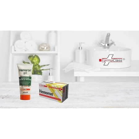 Paquet Hemoron, 40 gélules + Gel Hemoron, 100 ml, FarmaClass