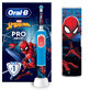 Vitality Pro Kids Spider-Man Elektrische Zahnb&#252;rste + Reise-Set f&#252;r Kinder ab 3 Jahren, Oral-B