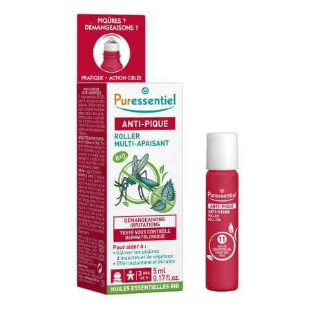 Beruhigender Roll-on gegen Insektenstiche Bite & Sting, 5 ml, Puressentiel