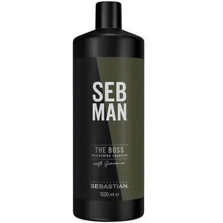 Sampon pentru ingrosarea firului de par The Boss, 1000 ml, Seb Man