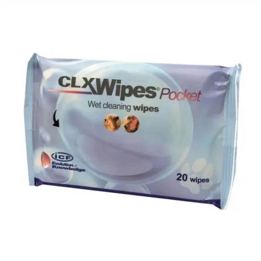 CLX Chloorhexidine vochtige doekjes, 20 stuks, ICF