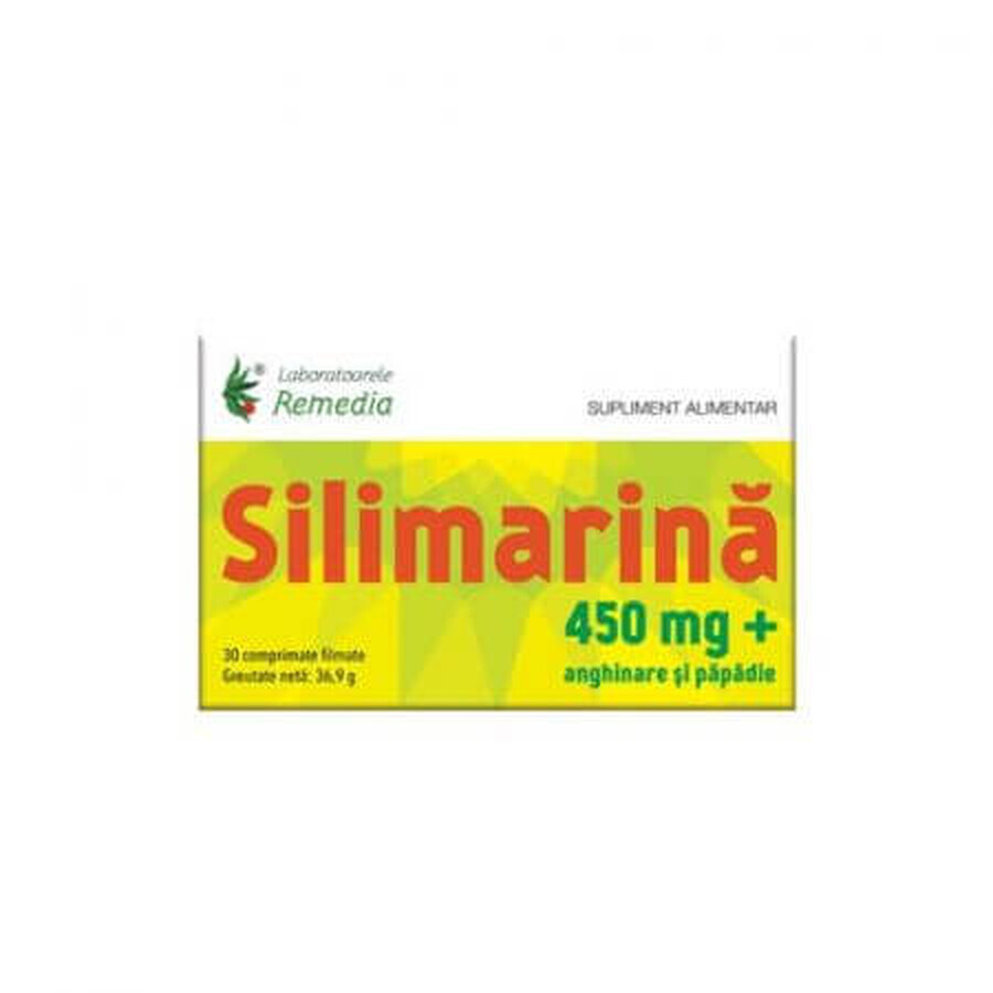 Silymarin, 450 mg, 30 Filmtabletten, Remedia
