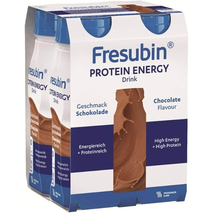 Fresubin Protein Energy Drink with chocolate flavour, 4 x 200 ml, Fresenius Kabi