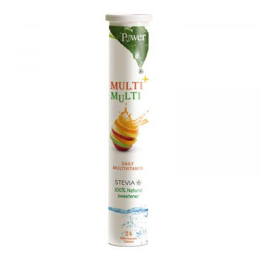 Multi + Multi, 24 tablete efervescente, Power of Nature