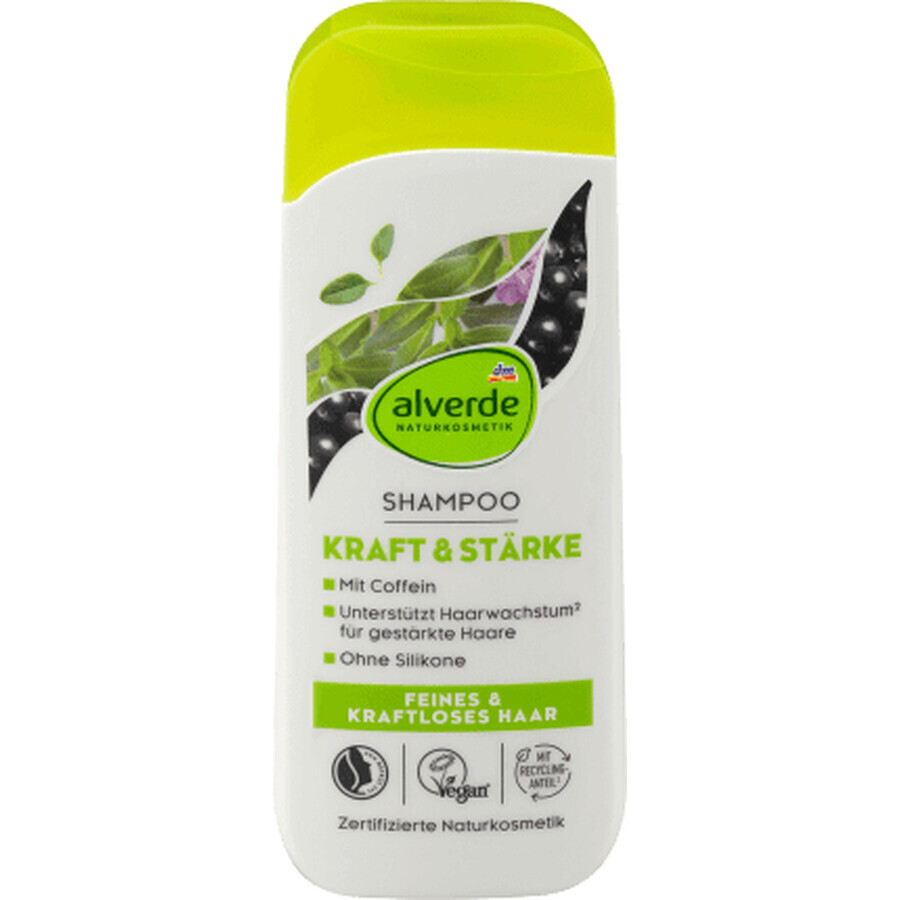 Alverde Naturkosmetik Șampon cu cofeină, 200 ml