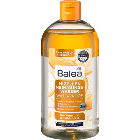 Balea Apă micelară waterproof, 400 ml