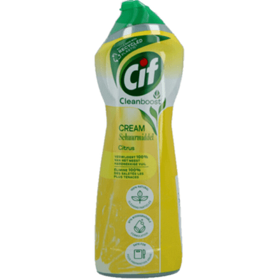 Cif Cremă de curățare citrus cleanboost, 750 ml