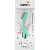 Ebelin Pieptene pliabil pentru gene Butterfly Kisses, 1 buc