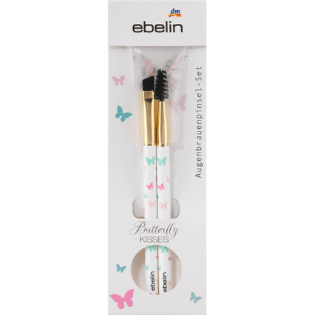 Ebelin Set pensule sprâancene Butterfly Kisses, 1 Set