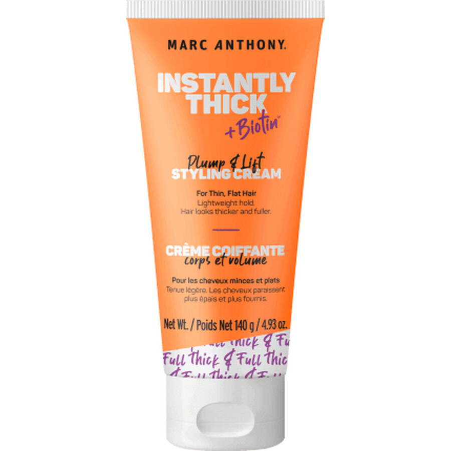 Marc Anthony Instantly Thick cremă de coafat pentru volum, 140 ml