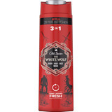 Old Spice 3 in 1 Duschgel WHITE WOLF, 400 ml