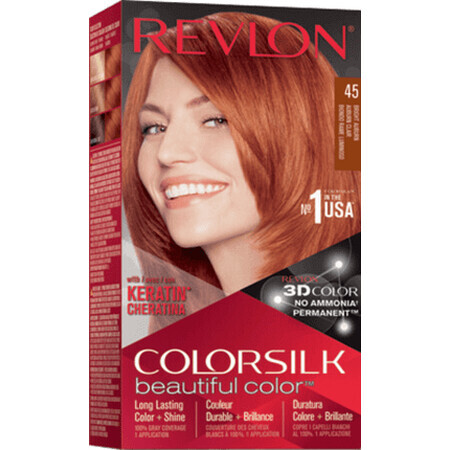 Revlon Vopsea permanentă 45 bright auburn, 1 buc