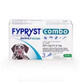 Pipete antiparazitare pentru caini de talie mare 20-40 kg Fypryst Combo Dog L 268 mg, 3 pipete, Krka