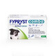 Pipete antiparazitare pentru caini de talie medie 10-20 kg Fypryst Combo Dog M 134 mg, 3 pipete, Krka