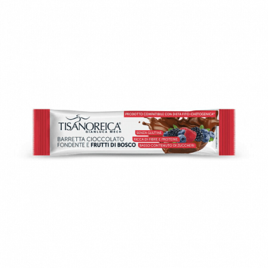 Dunkle Schokolade und Beeren Protein Bar Gianluca Mech Tisanoreica Dunkle Schokolade und Beeren Bar 1x35gr