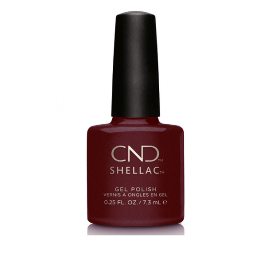 Lac de unghii semipermanent CND Shellac Dark Lava 7.3ml