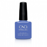 Lac unghii semipermanent CND Shellac Bizarre Beauty Motley Blue 7.3ml
