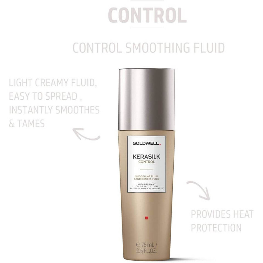 Ser de par Goldwell Kerasilk Control Smooth Fluid pentru netezire 75ml