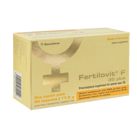 Fertilovit F 35 plus, 30 Kapseln, Gonadosan