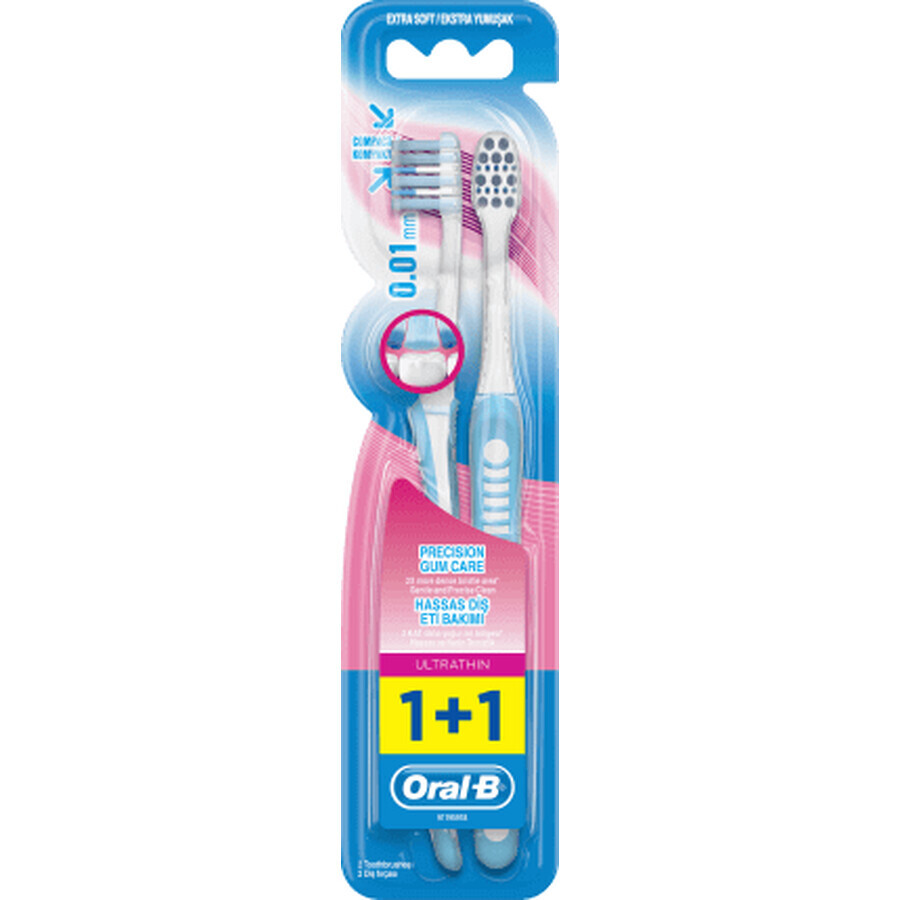 Oral-B Ultrathin Präzisionszahnbürste zur Zahnfleischpflege, 38 g