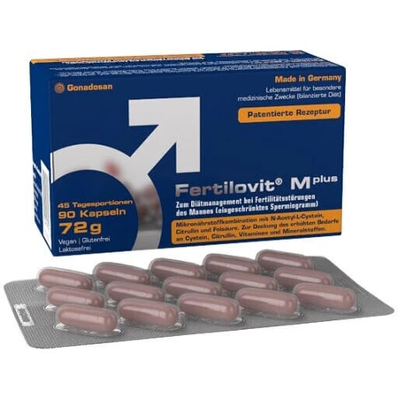 Fertilovit M plus, 90 Kapseln, Gonadosan
