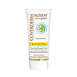 Filteray Face Plus Spf 30 Normal, fara nuanta, 50 ml, Coverderm