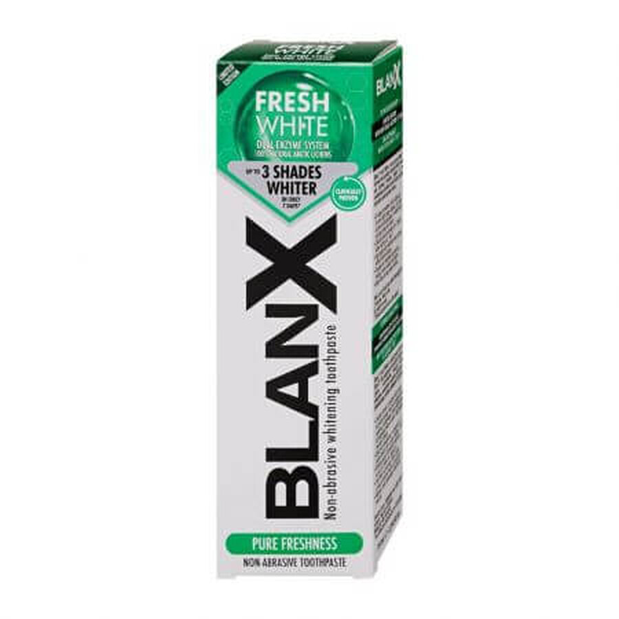 Pasta de dinti pentru albire cu aroma de menta, 75ml, Blanx