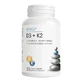 Vitamin D3 + Vitamin K2, 30 capsules, Alevia