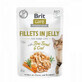 Brit Care Filets im Geleebeutel Forelle &amp;amp; Kabeljau, 85 g, Brit