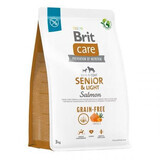 Hrana uscata pentru caini Grain Free Senior & Light, 3 Kg, Brit