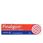 FINALGON 4mg/25mg per gram, ointment 20 g, Sanofi 