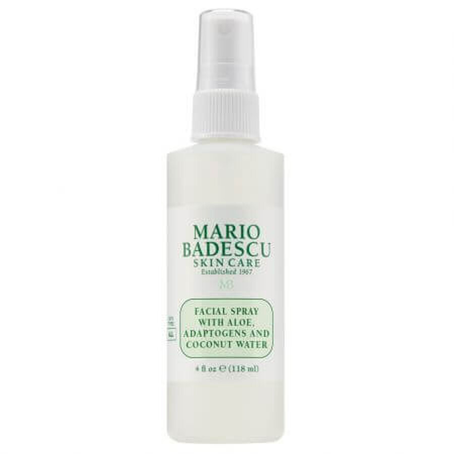 Spray pentru fata cu aloe vera si apa de cocos Facial Spray Aloe, Adaptogens & Coconut Water, 118 ml, Mario Badescu