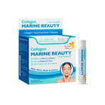 MARINE BEAUTY Liquid Hydrolyzed Marine Collagen, Typ 1 und 3, 20 Fläschchen, Swedish Nutra