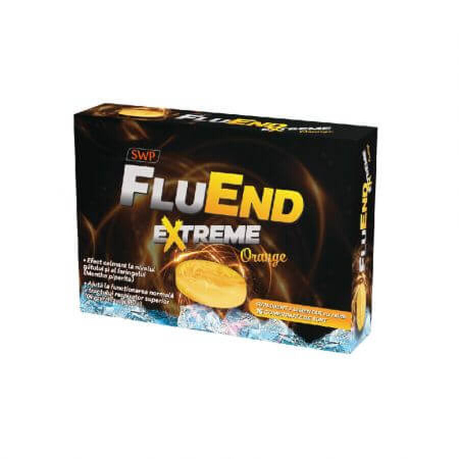FluEnd Extreme mit Orangengeschmack, 16 Tabletten, Sun Wave Pharma