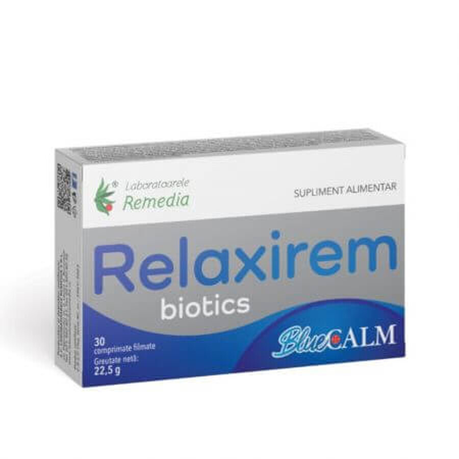 Relaxirem biotics Bluecalm, 30 Tabletten, Remedia