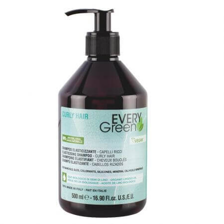 Sampon pentru par cret Elasticising, 500 ml, Every Green