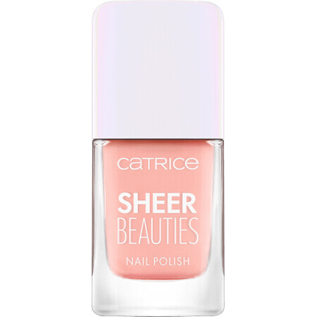 Catrice Sheer Beauties Lac de unghii 050 Peach For The Stars, 10,5 ml