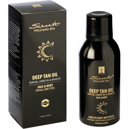 Santo Volcano SPA	 Ulei pentru bronzare rapidă, 100 ml