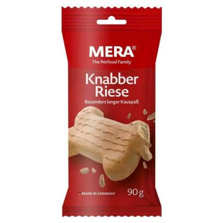 Biscuiti pentru caini Knabber Riese, 90 g, Mera