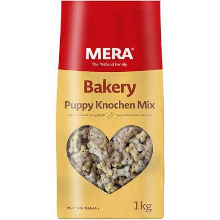 Puppy Knochen Mix Hundekekse, 1 kg, Mera