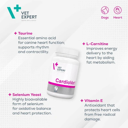 Cardiovet 770 mg, 90 tablets, VetExpert