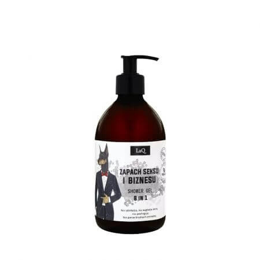 Doberman 8 in 1 shower gel for men, 500 ml, LaQ