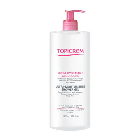 Gel de dus Topicrem UM, 1000 ml, NIGY