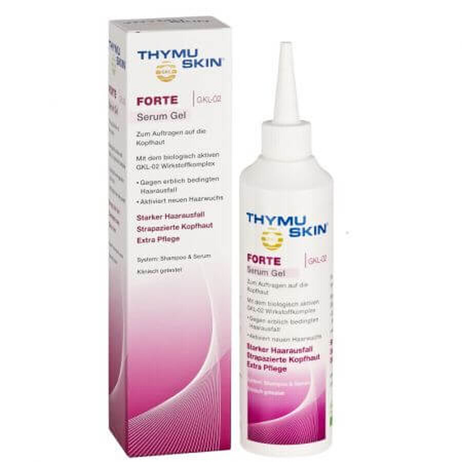 Ser gel impotriva caderii parului Thymuskin Forte, 200 ml, Vita Cos Med