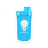 Shaker albastru neon 700 ml Warcry Neon Blue, 1 bucata, Genius Nutrition