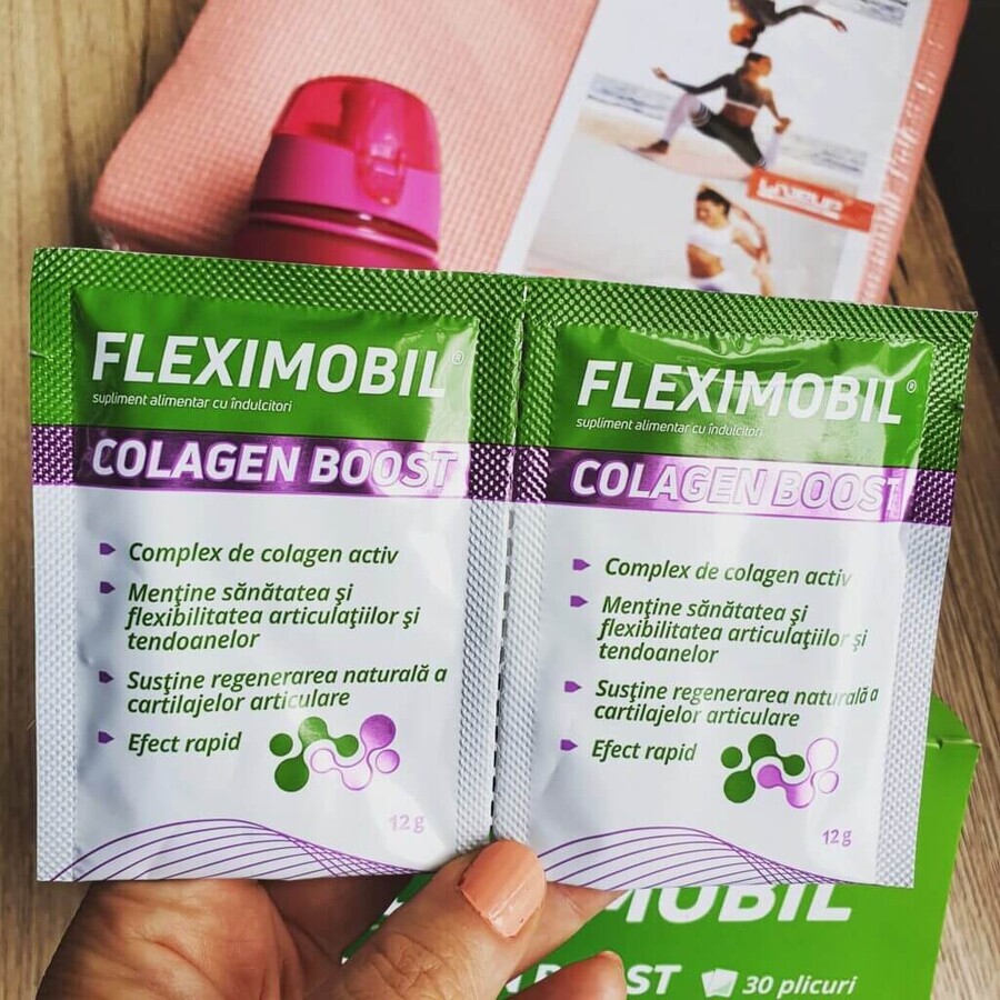 Fleximobil Colagen Boost, 30 plicuri, Fiterman