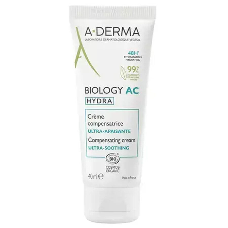 A-Derma Biology AC Hydra Ultra Kalmerende Gezichtscrème, 40 ml