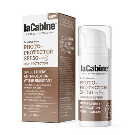 Crema solare protettiva Photoprotector Airless SPF 50, 30 ml, La Cabine