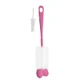 Bottle and teat brush with sponge, Pink, BabyOno